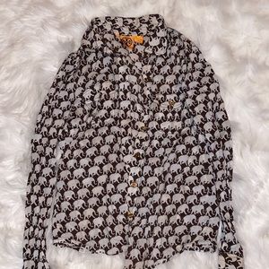 Tory Burch button down blouse